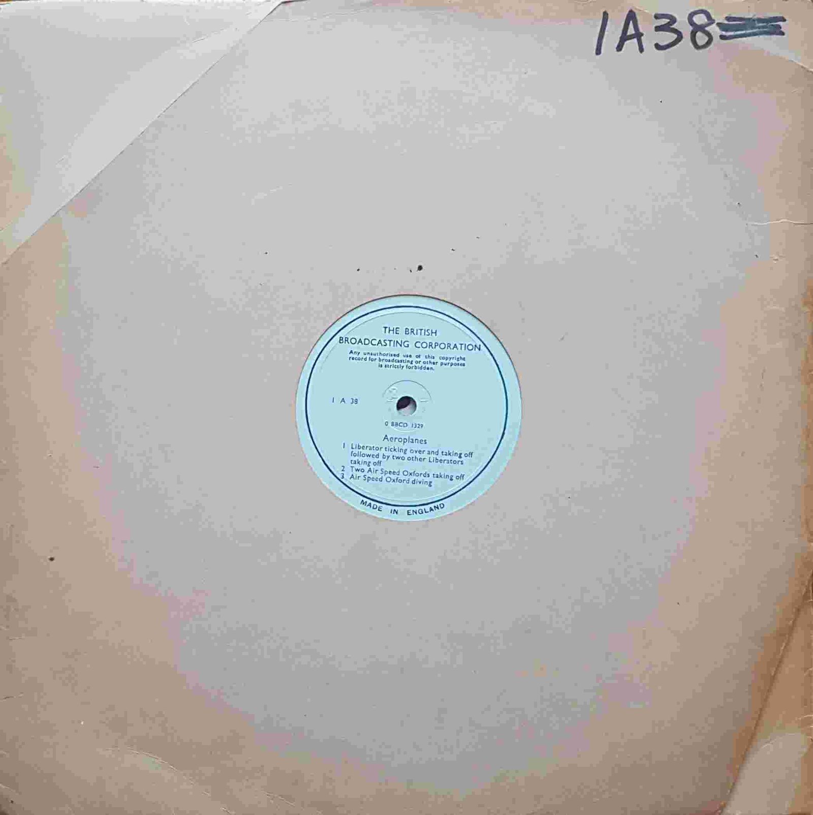 Picture of 1 A 38 cover